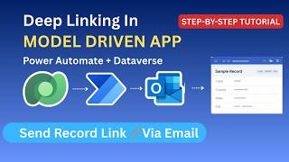 Deep Linking in Model Driven Apps