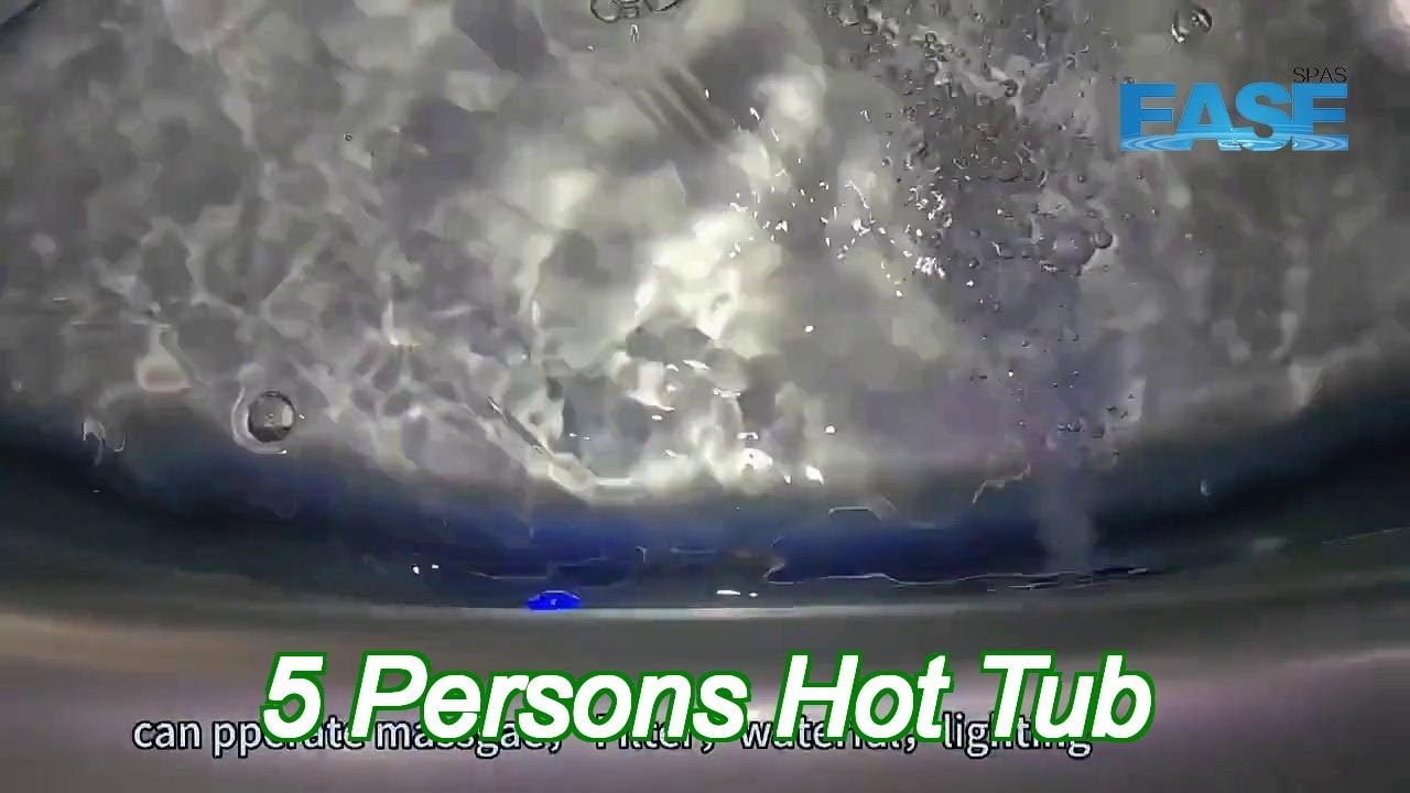 portable acrylic spa bathtub whirlpool massage hydrothery hot tub pool with heating system