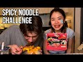 X2 KOREAN FIRE NOODLE CHALLENGE Who Won International Couple X2 KOREAN FIRE NOODLE CHALLENGE Who Won International Couple