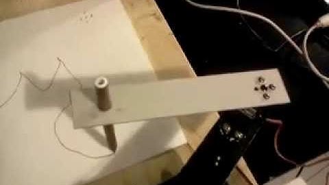 [ Robot Writer ] Path planning MatLab & Arduino Two link planar robot control