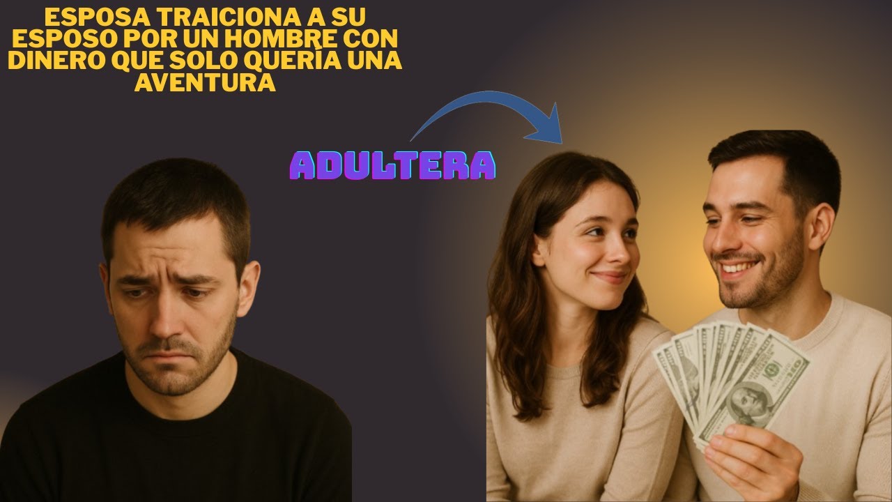 Esposa traiciona a su esposo por un hombre con dinero que solo quería una aventura