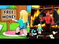 I used Roblox ADMIN to trick noobs with "FREE ROBUX"