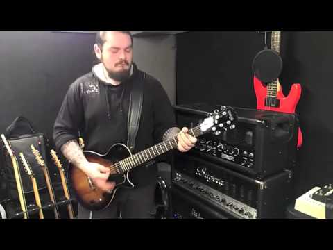 Stagg SEL-P90 Guitar - demo with mics - James Chapman