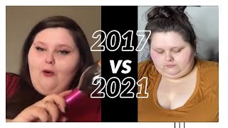 Amberlyyn Reid Single in 2017 vs 2021