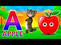 Phonics Song 2 with TWO Words in 3D - A For Airplane - ABC Alphabet Songs with Sounds for Children