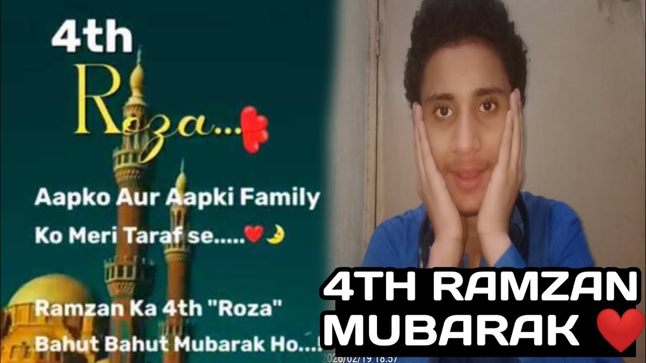 4TH RAMZAN || MUBARAK ❤️ || MAZA KIYA MENE ||