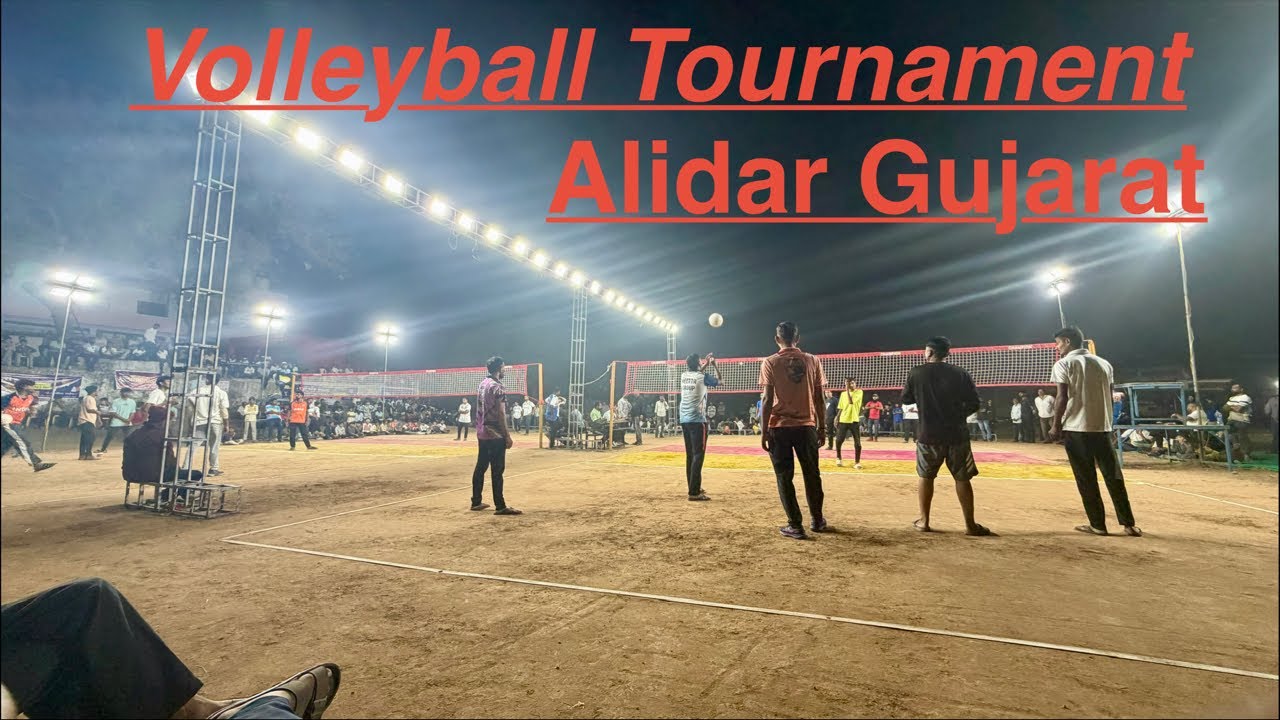 Volleyball Tournament at Alidar Gujarat