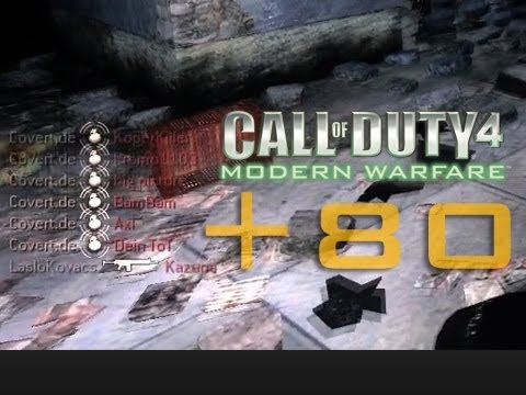 CoD 4: Awesome 8-Man Nade on Vacant +82