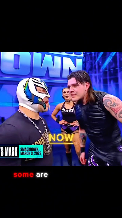 REY MYSTERIO & DOMINIK MYSTERIO~ ' NOW' VS 'THEN'🥹 #wwe #reymysterio #dominikmysterio #nowvsthen
