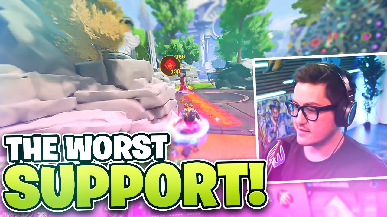I HAVEN'T PLAYED WITH A SUPPORT THIS BAD IN A LONG TIME! - YouTube
