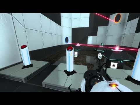 Portal 2 Custom SP Chambers w/ Totalgamefreak Ep. 3 - Laser Madness