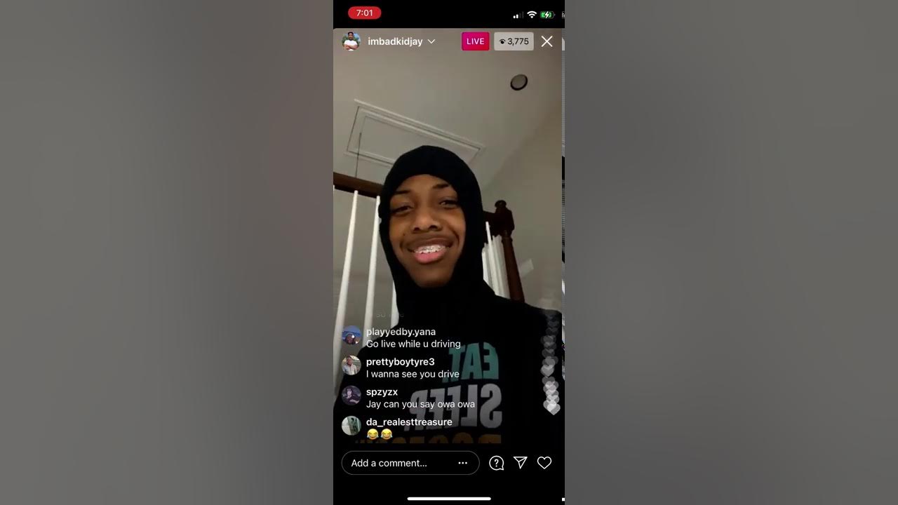 BadKidJay On Instagram Live 3/3/21 YouTube