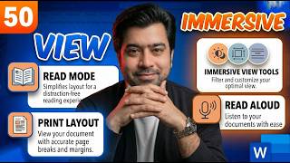 View Tab in Microsoft Word | Read Aloud & Immersive Reader | Rohaan Digital Skill | Urdu/Hindi