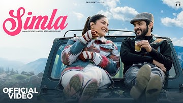 Simla | Sapna Choudhary | Arvind Jangid | Sahil Sandhu | New Haryanvi Song 2024 | Valentine Song