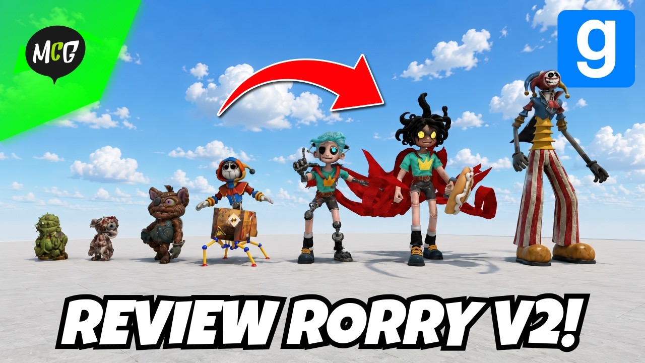 Karakter Terbaru Poppy Playtime Ada Rorry Lovecape!