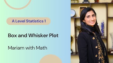 Box and Whisker Plot Statistics1 A Level Math 9709 [worksheet in description]