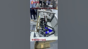 Robotic Carton Erector Machine | High-Speed Packaging Automation