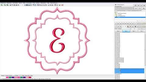 Embird Tutorial:  How to export images without the grid showing