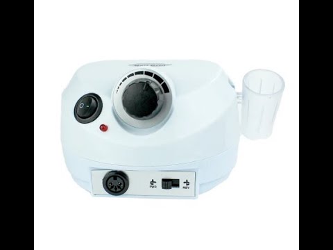 Фрезер для манікюру акумуляторний білий Drill Master ZS - 236 35000 обертів фрезер на акумуляторі, видео 1