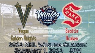 NHL 24 PS4 ON PS5. 2024 DISCOVER NHL WINTER CLASSIC: VEGAS GOLDEN KNIGHTS AT SEATTLE KRAKEN !