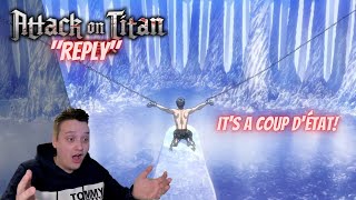 REPLY | Attack on Titan Season 3 Episode 5 Reaction / Review