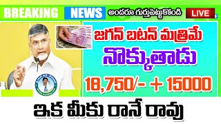 జగన్కు బటన్ నొక్కడం తెలుసు డబ్బులు వేయడు ap welfare schemes assistants amount released.