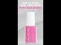 How To Apply Nail Tips With NYK1 NailBond Tutorial