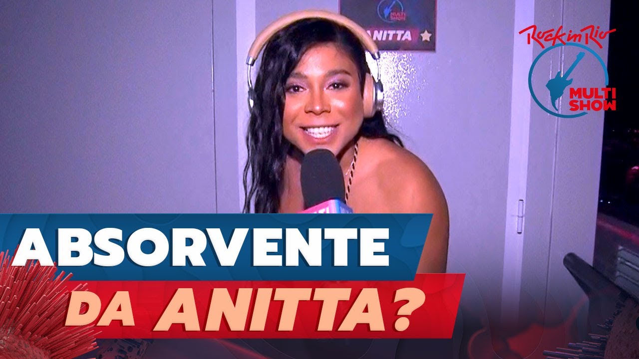 musica brasileira anos 70 Blogueirinha INVADE CAMARIM da ANITTA no Rock in Rio 😱