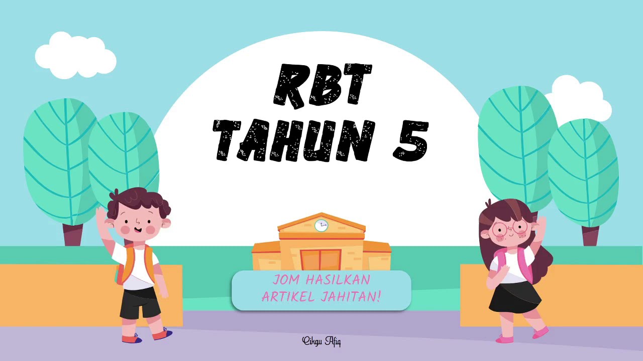 RBT TAHUN 5 : JOM HASILKAN ARTIKEL JAHITAN (BAHAGIAN 1)