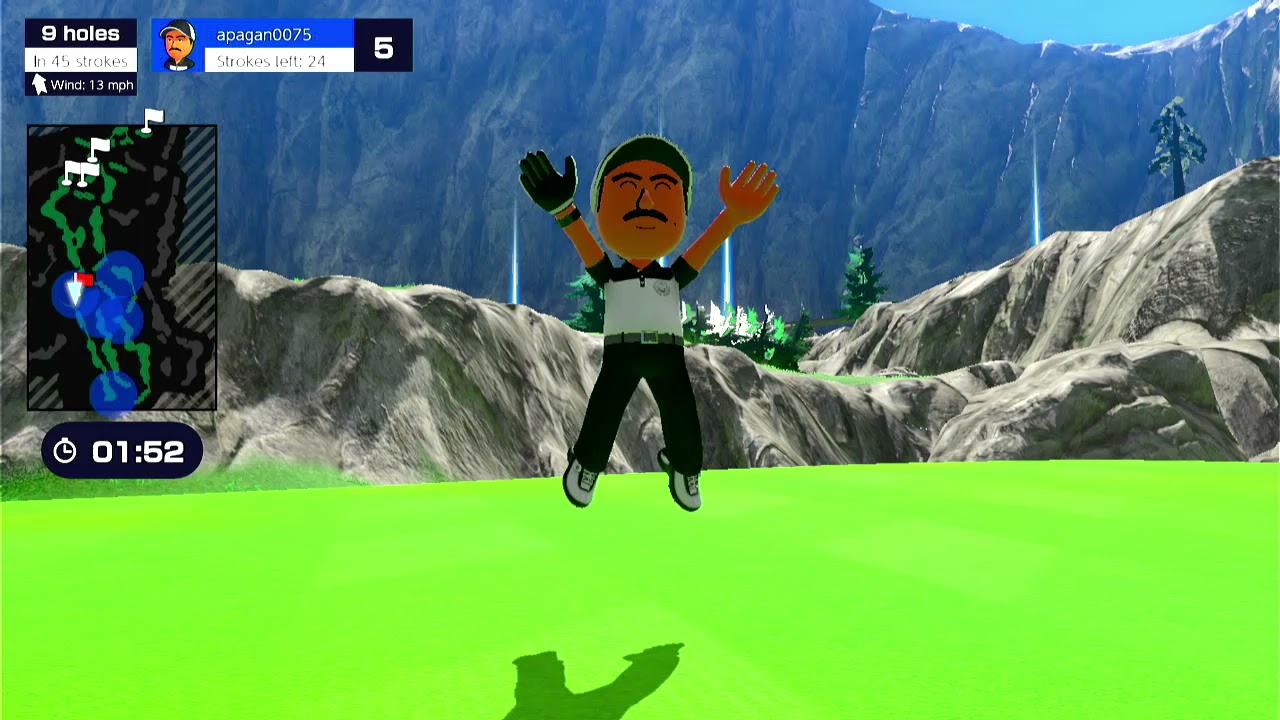 Cross Country Golf (XC Golf) 9 Hole Round Driver Only [Mario Golf Super Rush]