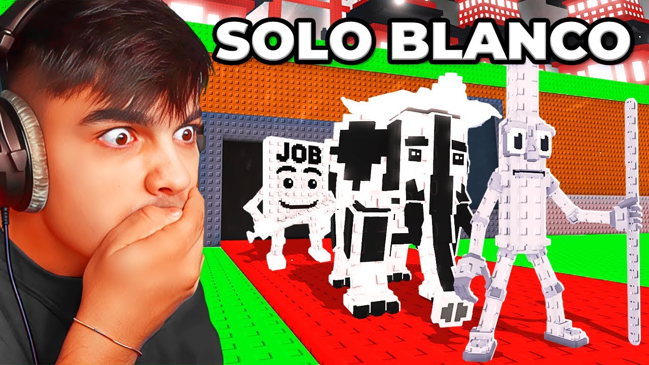 Pasé de 0$ - 100 TRILLONES solo con BRAINROTS de COLOR BLANCO