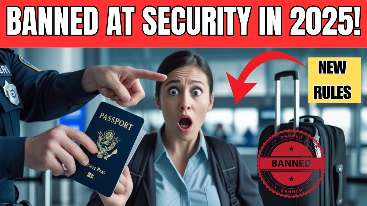 Shocking Airport Rule Changes You Need To Know In 2025! - YouTube