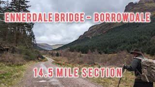 Walking Wainwright's Coast 2 coast: Ennerdale Bridge to Borrowdale  - 14.5 miles. Day 2 #c2c