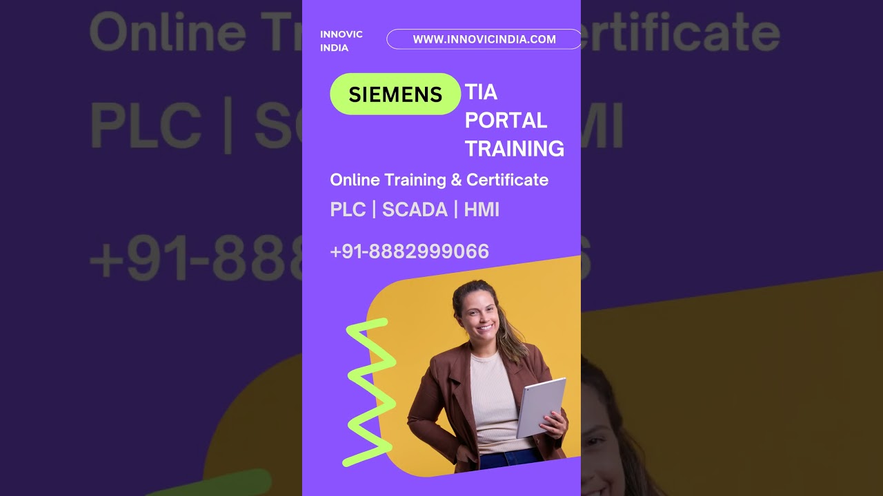 online training/siemens TIA portal training/siemens PLC course online. 