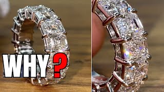 WHY This Eternity Diamond RING Worth MORE Than Your CAR?