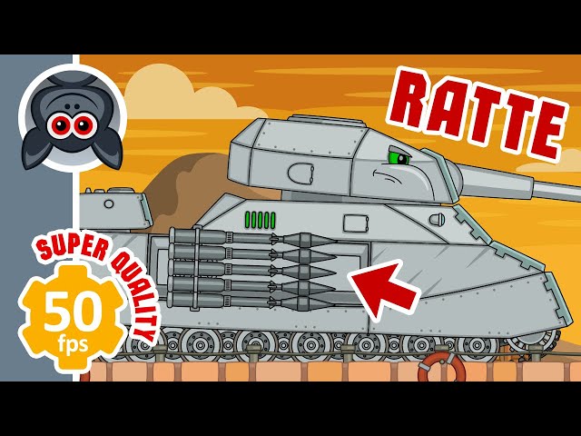 Ratte vs Zombies: Rocket Launcher. Steel Monsters. Cartoons About