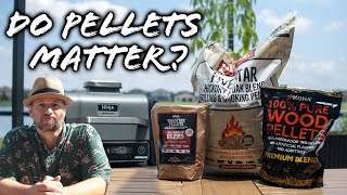 Does it matter what kind of pellets you use in the Ninja Woodfire Grill? FULL TEST!