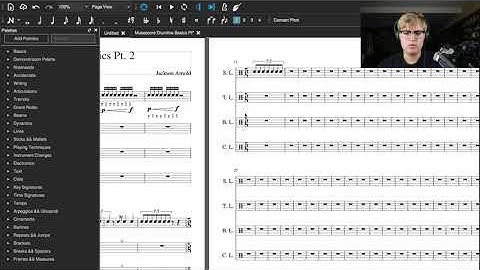 How to use MuseScore Drumline pt. 2
