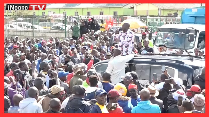 Rigathi Gachagua kũnyũrũria iceera rĩa President Ruto kĩrĩma-inĩ