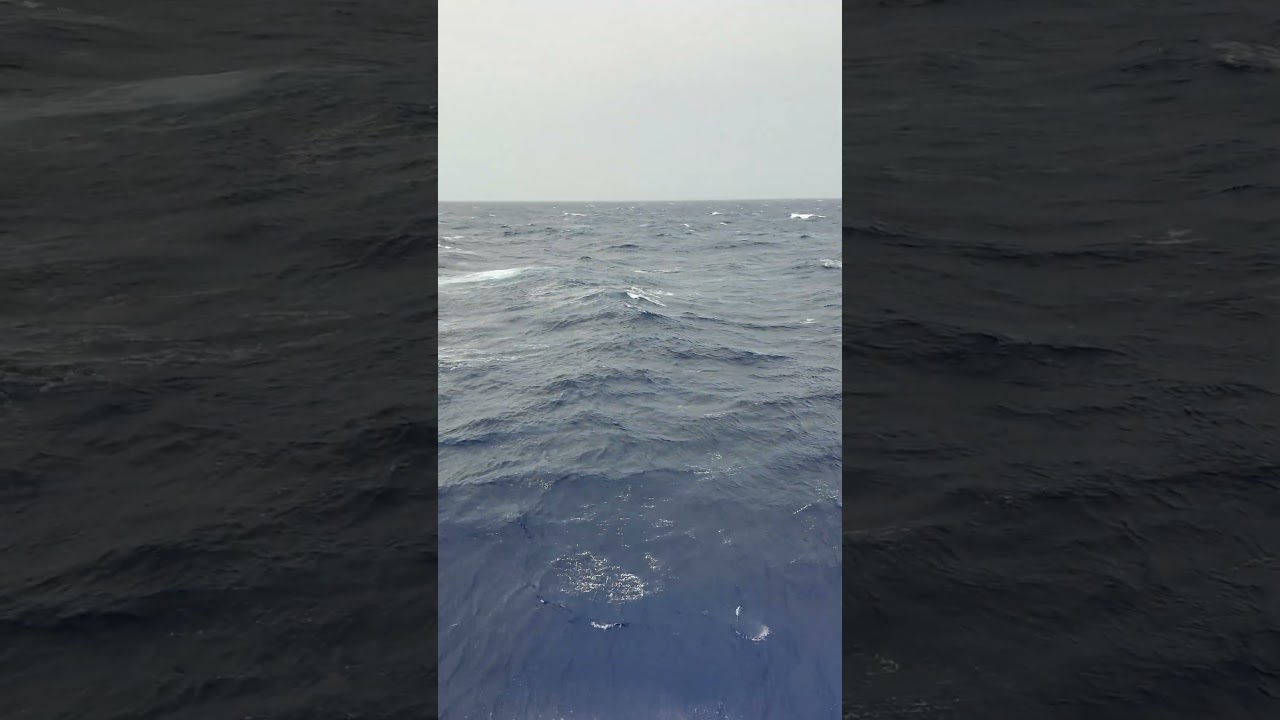 Посреди Атлантического океана 