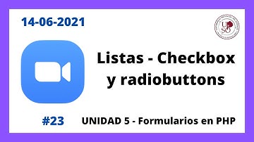 Fundamentos de Programación 💻 Clase 23 [14/06/2021] 👉 PHP  - formularios