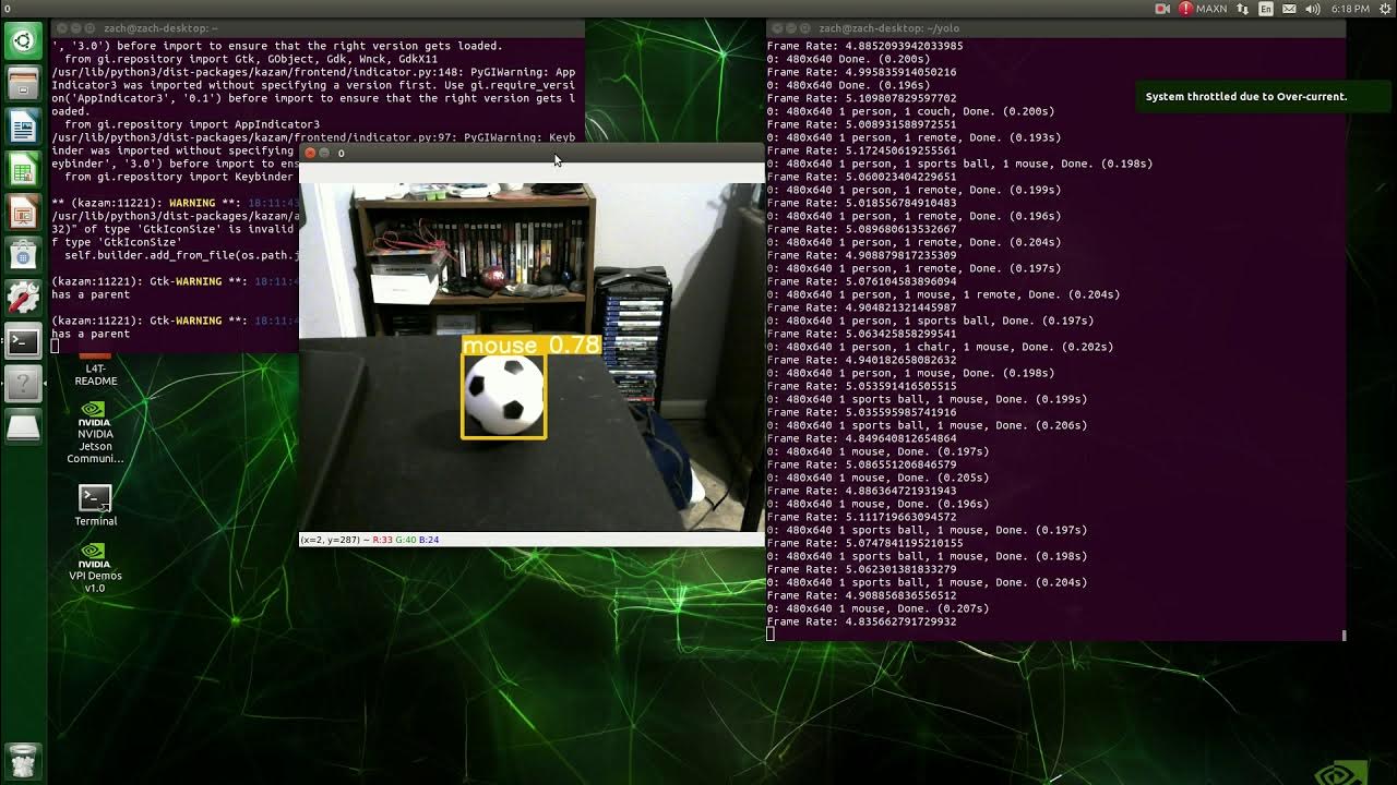Jetson Nano YOLOv5 object detection Test YouTube