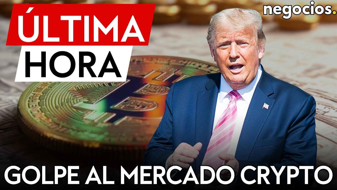 ÚLTIMA HORA | Trump tumba al mercado crypto con sus aranceles: Bitcoin  pierde los 75 mil dólares