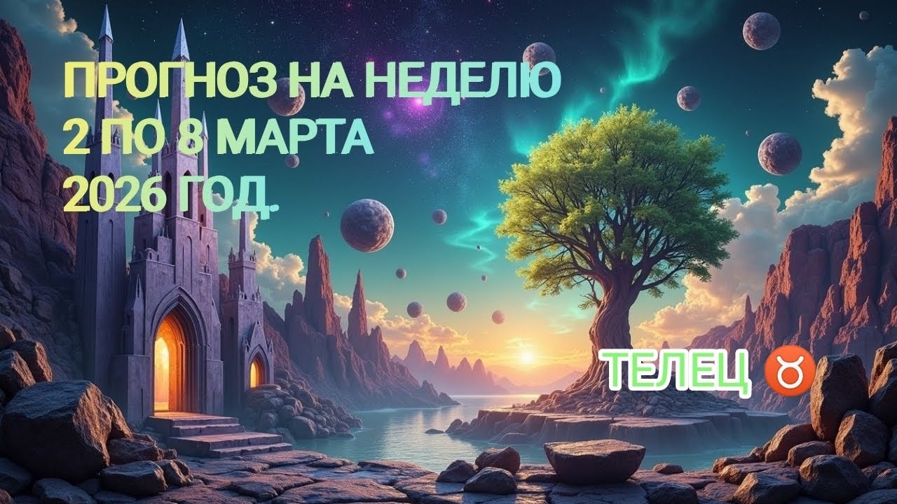 ТЕЛЕЦ ♉ ПРОГНОЗ НА НЕДЕЛЮ С 2 ПО 8 МАРТА 2026 ГОД.