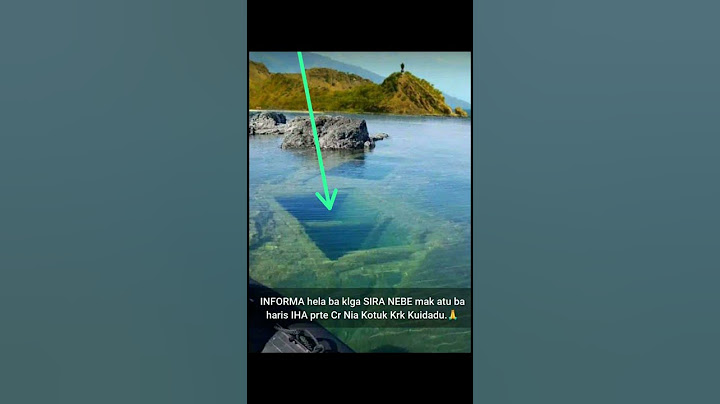 Informasaun foun Area Cristo Rei TIMOR LESTE 🇹🇱