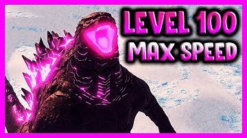 How Fast Is MAX GODZILLA 2019? (PART 2) - Roblox Kaiju Universe