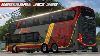 TERBARU || Kodename JB3 SDD MN X MKCB X RPC X YUSUF AF. Livery Juragan 99 Joker. Bussid