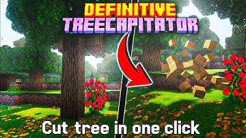 🌲 Tree Capitator Mod for Minecraft PE 1.21+ | One Hit Tree Cutter Addon! 🪓