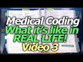 MEDICAL CODING IN REAL LIFE FOR AN OB/GYN SPECIALTY CODER | EPISODE 3
