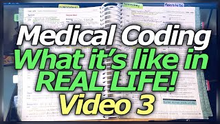 MEDICAL CODING IN REAL LIFE FOR AN OB/GYN SPECIALTY CODER | EPISODE 3
